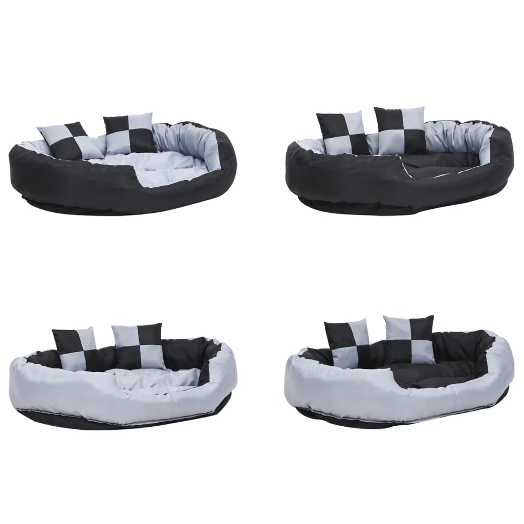 Coussin réversible et lavable pour chien