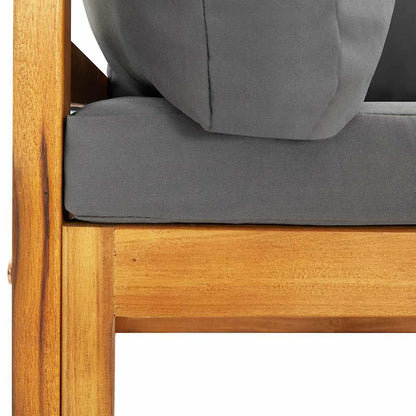 Modulare Ecksofas 2 Stk. mit Kissen