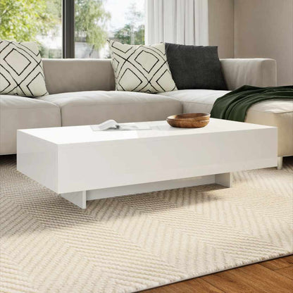 Table basse brillante