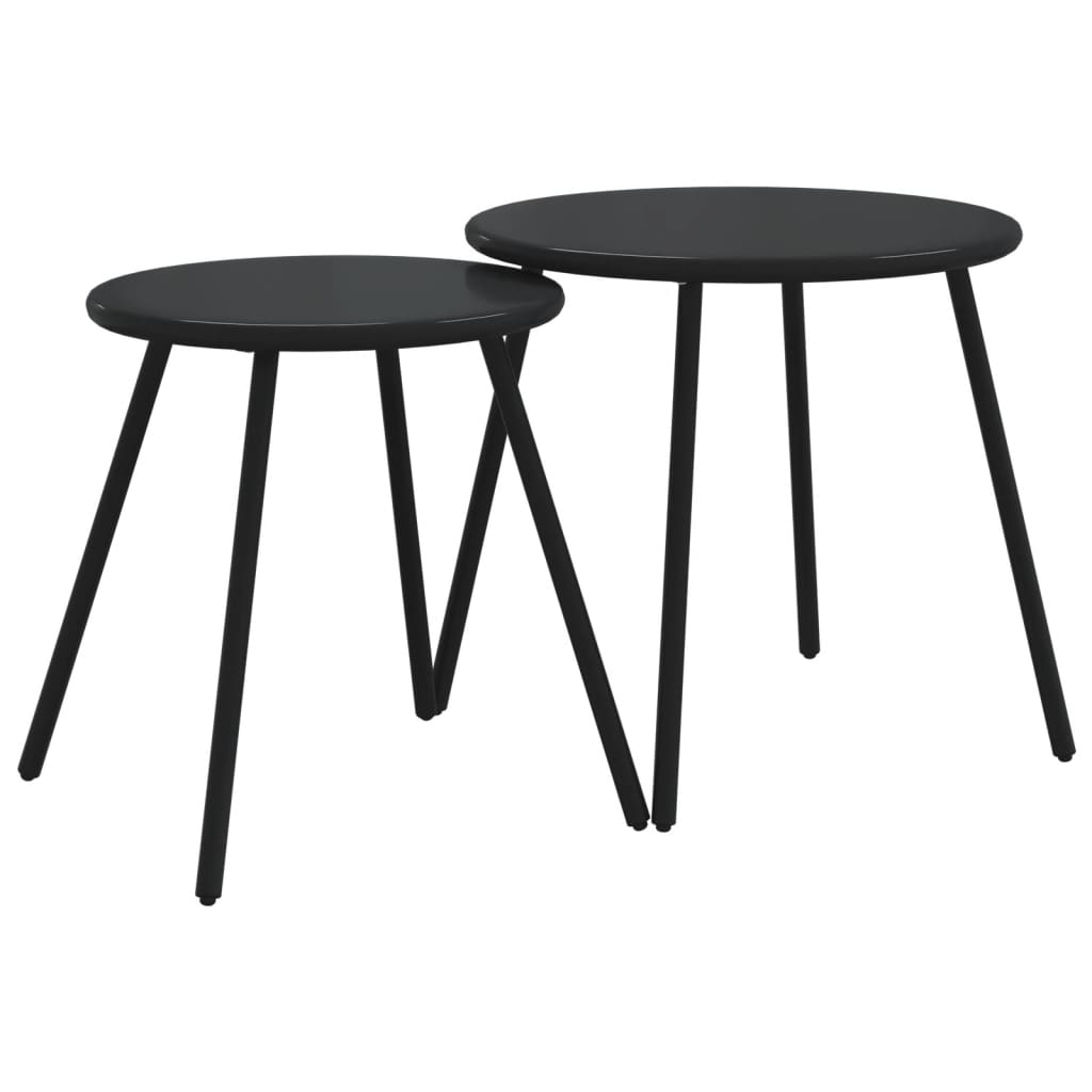 4-teiliges Balkonmöbel-Set mit Kissen