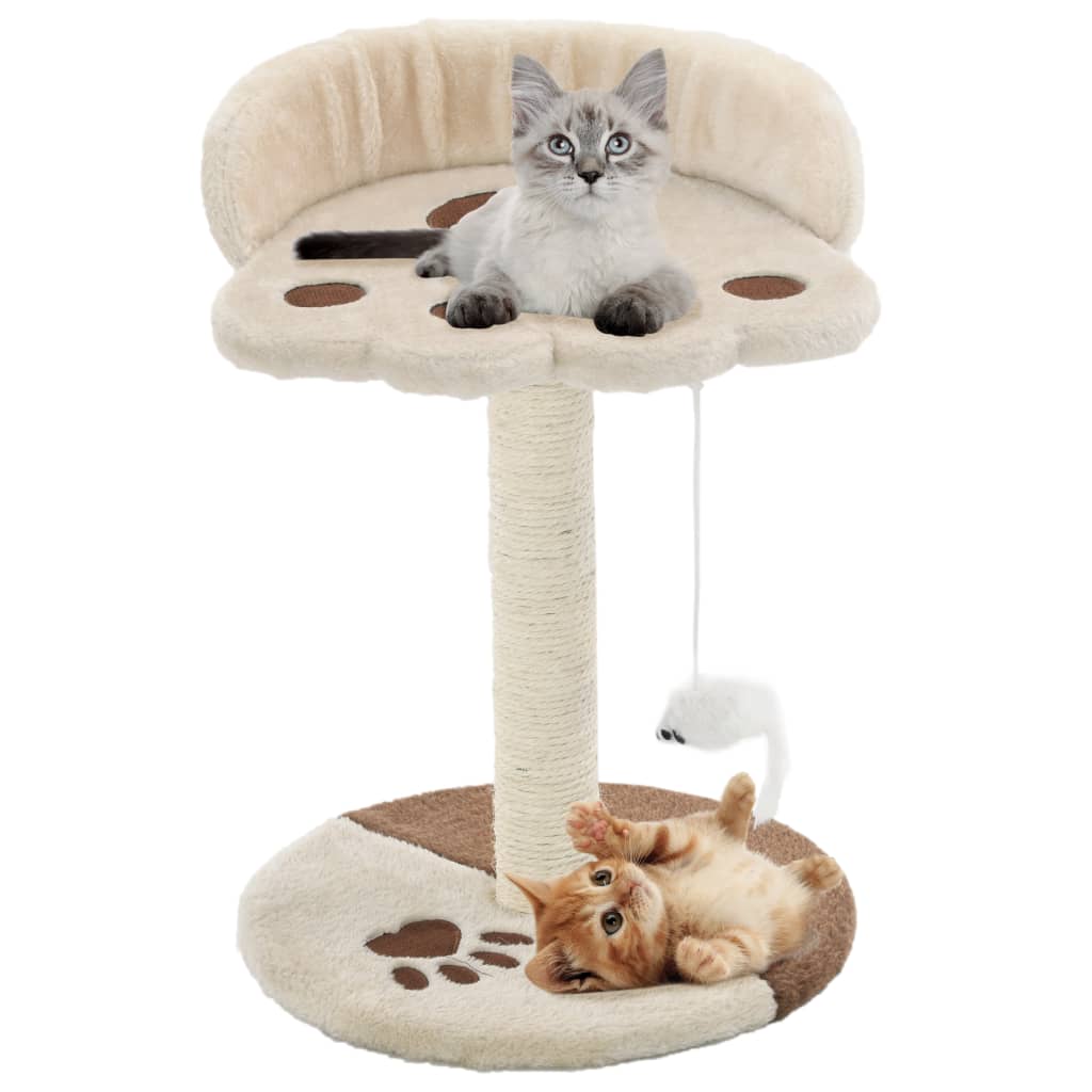 Sisal-Kratzbaum für Katzen 40 cm