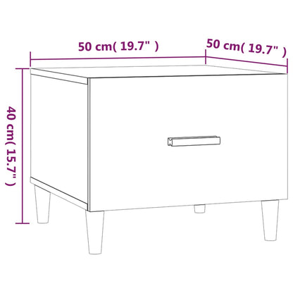 Couchtische 2 Stk. 50x Holzwerkstoff Couchtische