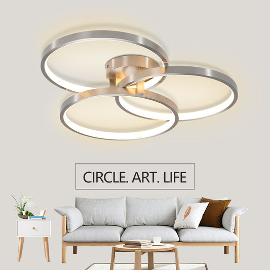 20in Modern LED Ceiling Light Fixture