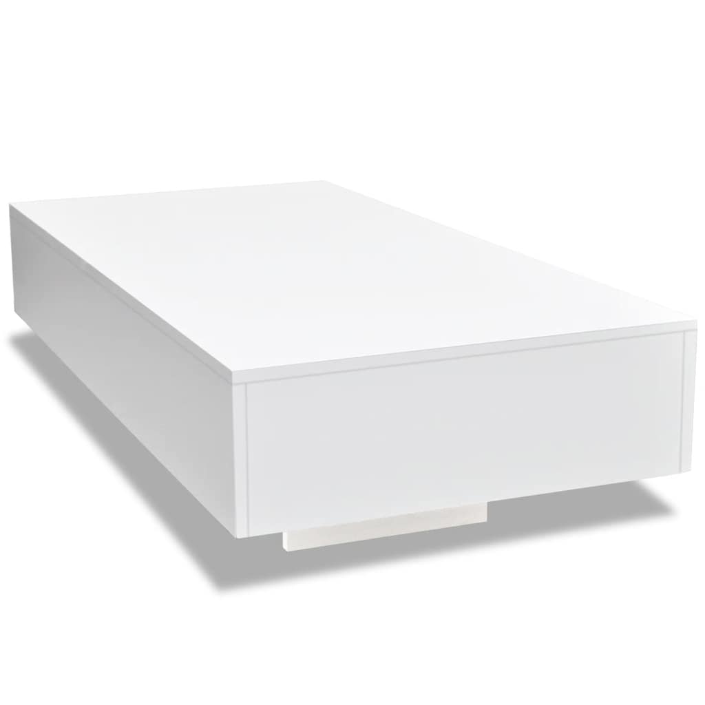 Table basse brillante