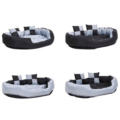 Coussin réversible et lavable pour chien