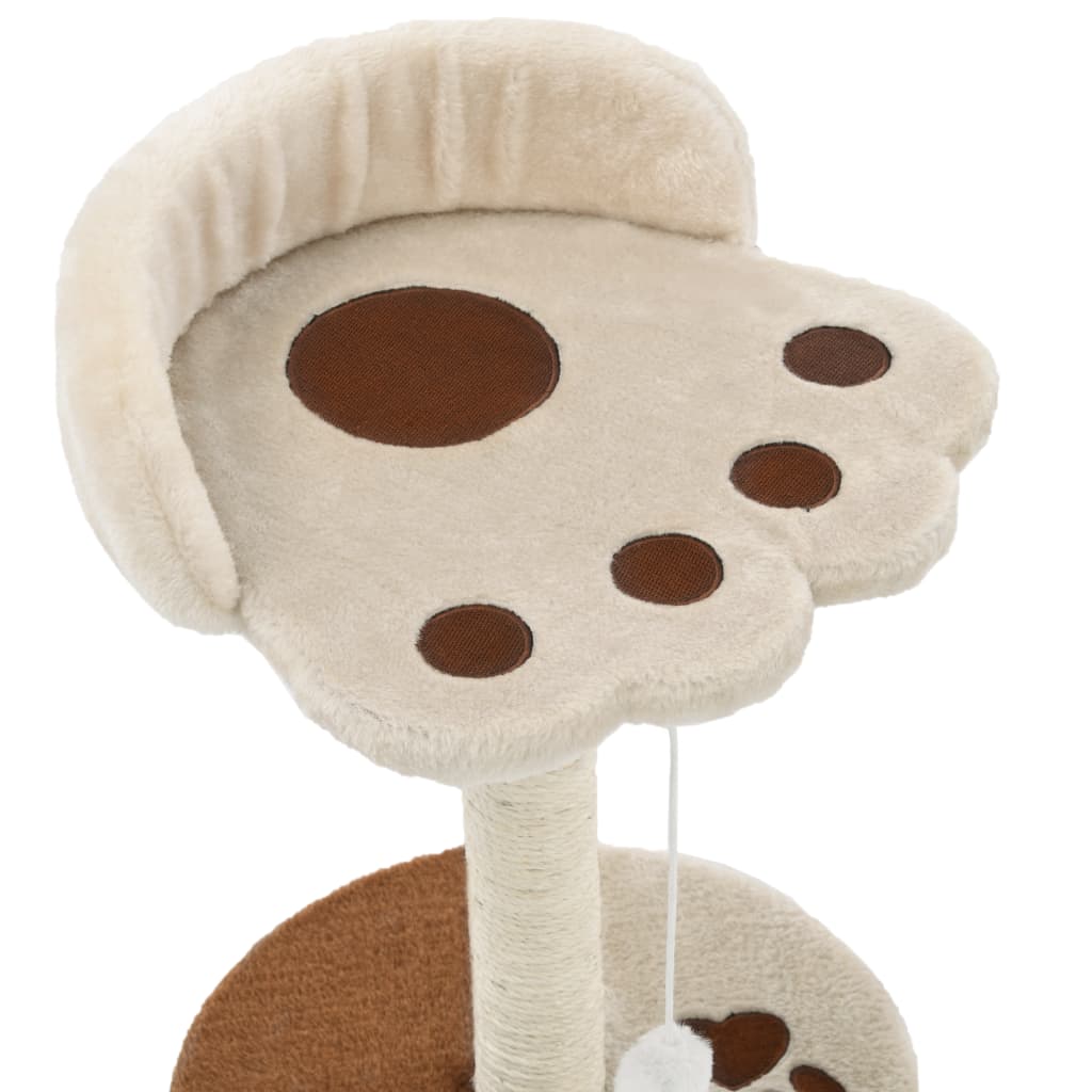 Sisal-Kratzbaum für Katzen 40 cm