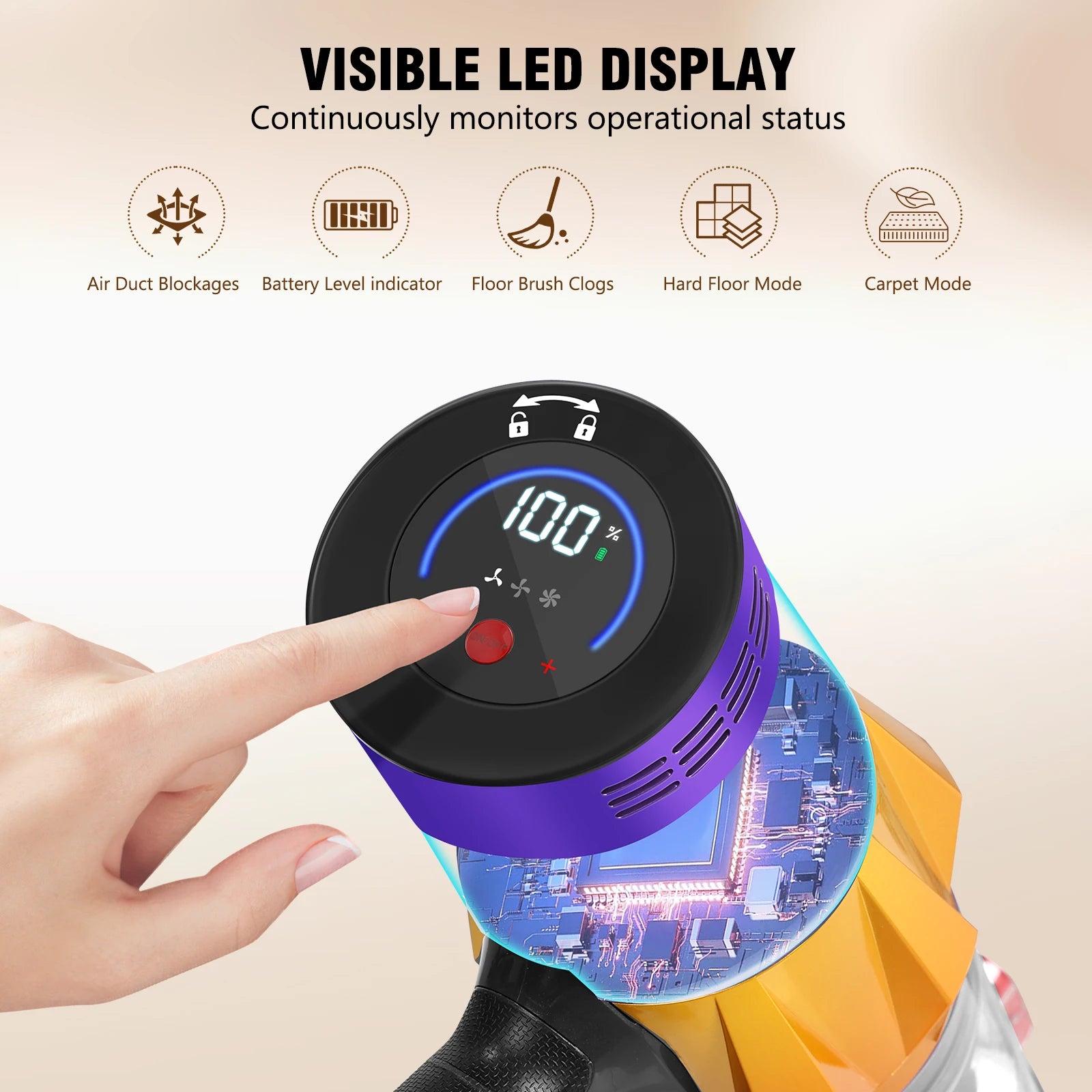 Aspirateur sans fil BLOSSOM V18