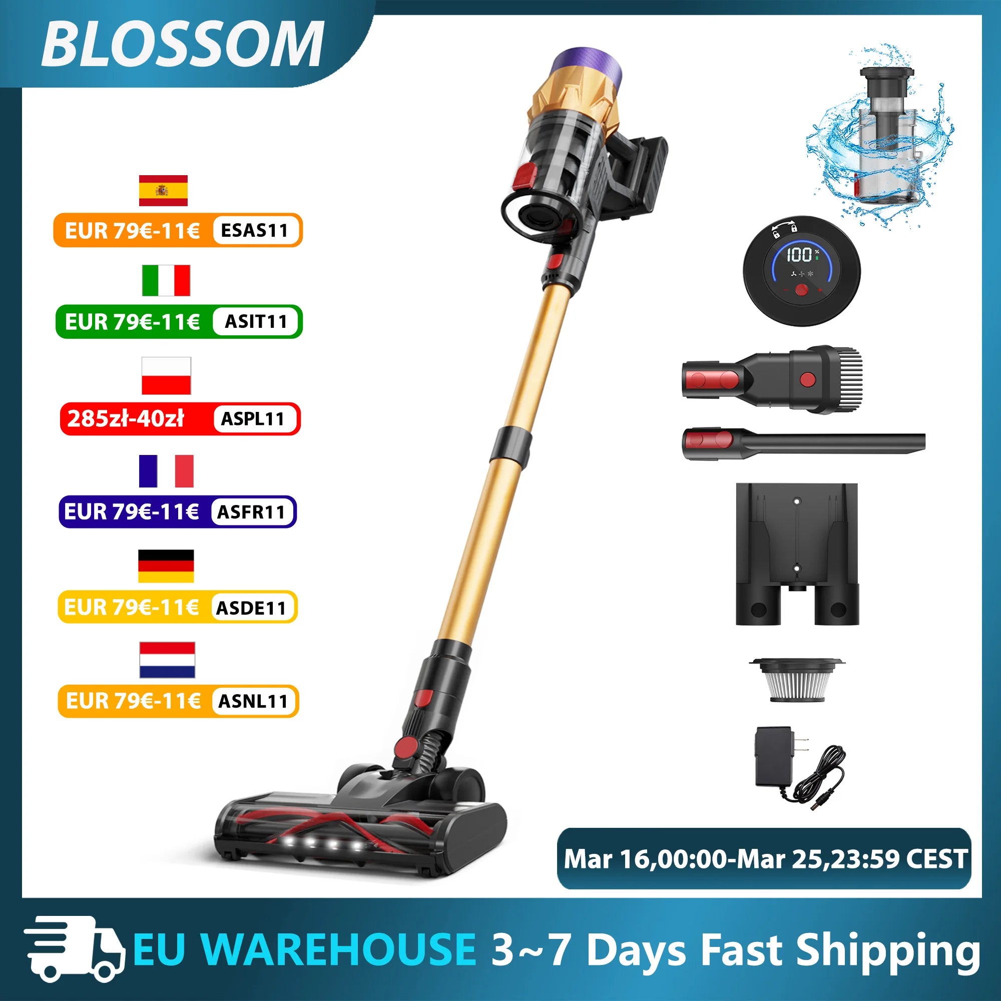 Aspirateur sans fil BLOSSOM V18