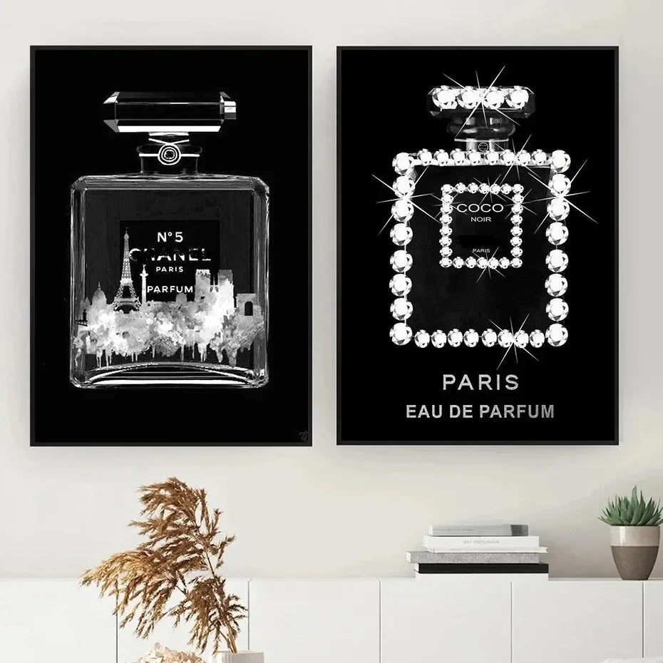 Peinture fashion vintage