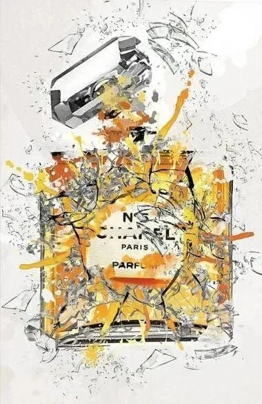 Peinture fashion vintage