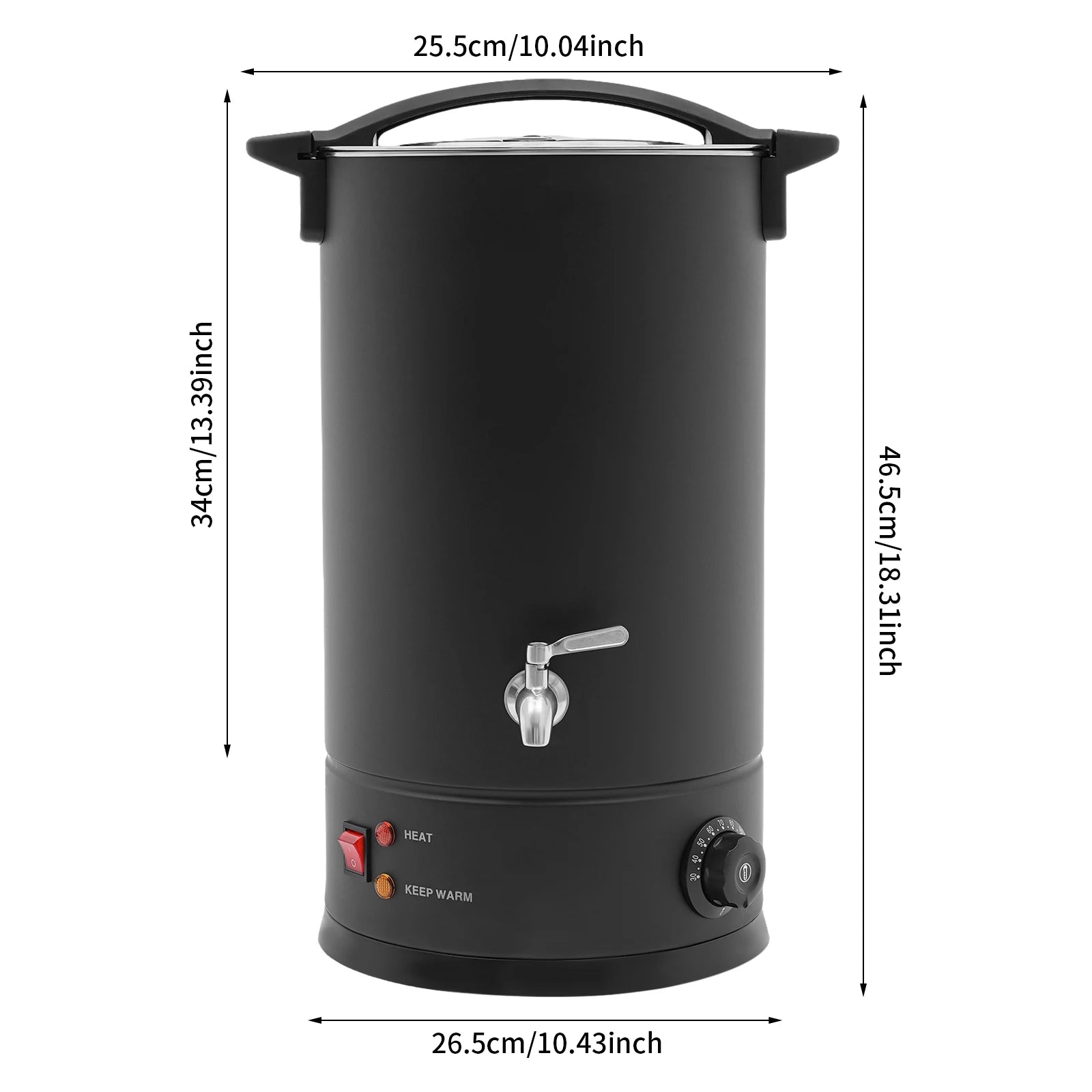 Fondeur de cire 8L / 10L / 12L / 15L