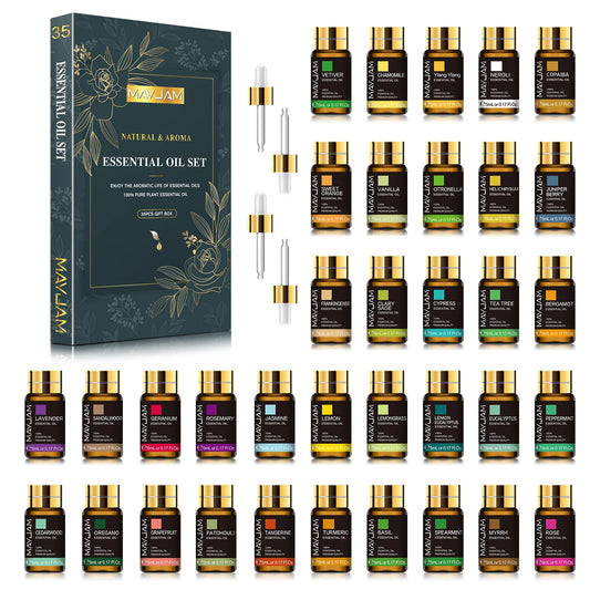 35pcs d'huiles essentielles MAYJAM