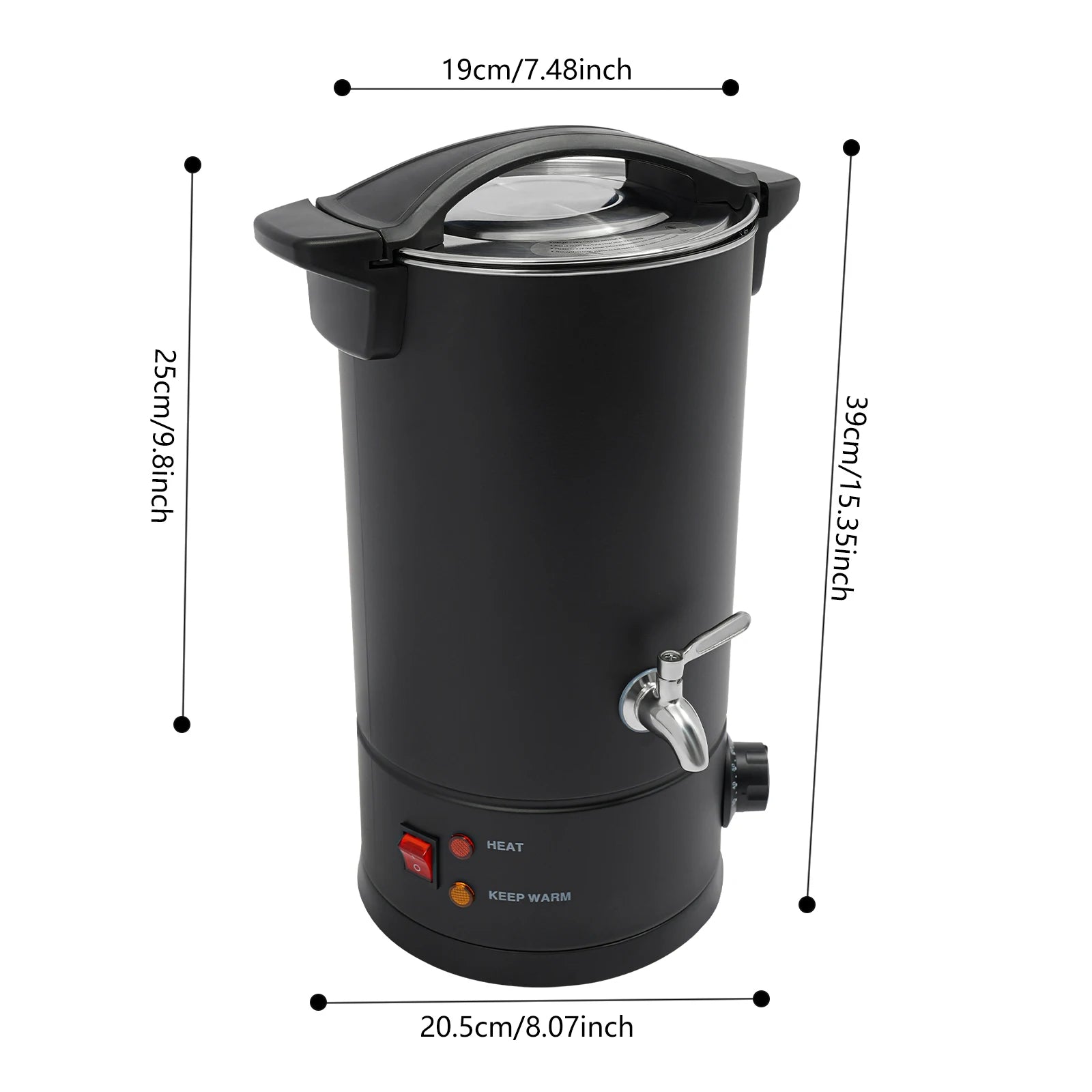 Fondeur de cire 8L / 10L / 12L / 15L