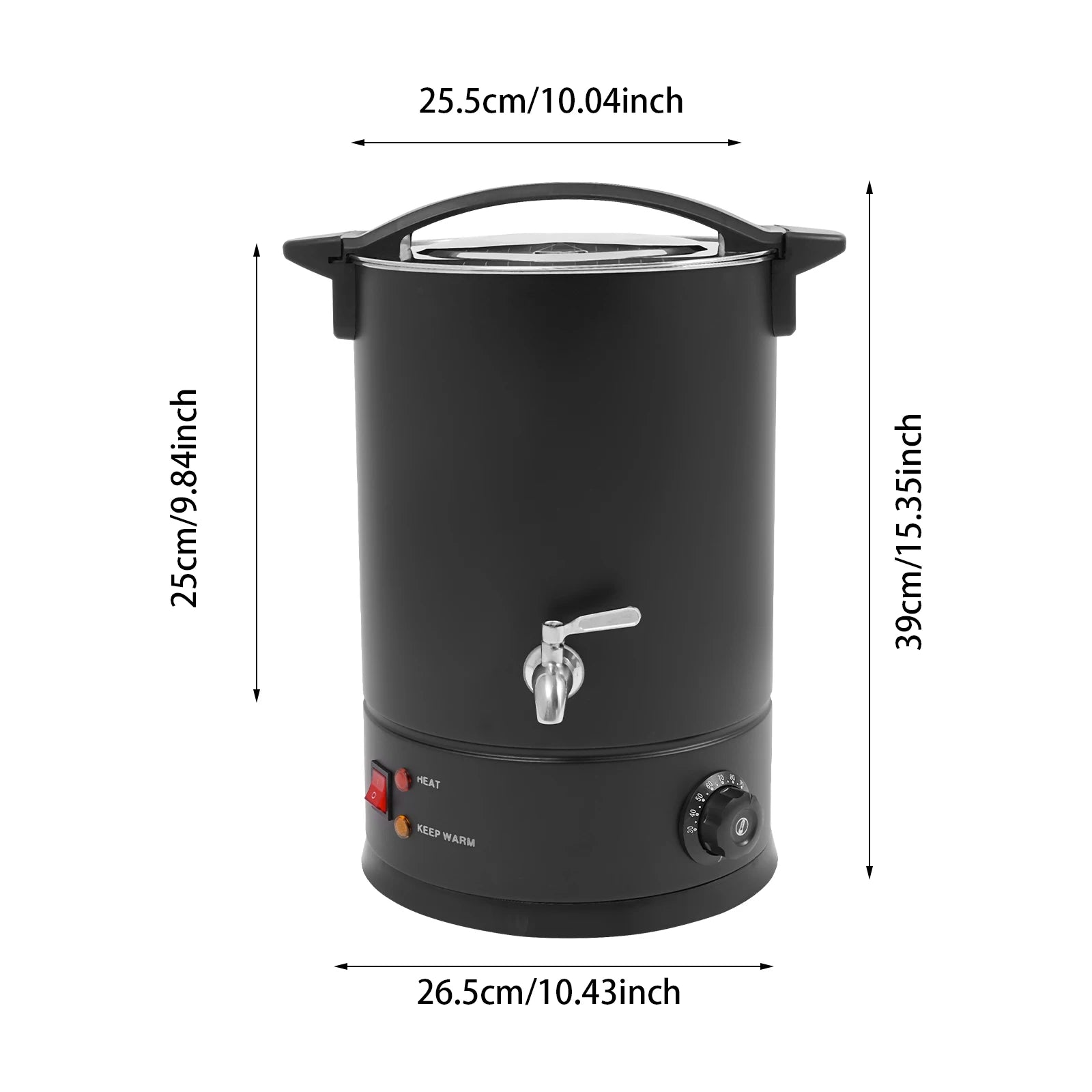 Fondeur de cire 8L / 10L / 12L / 15L