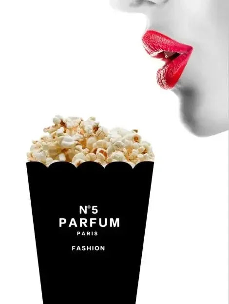 Peinture Fashion noir et blanc