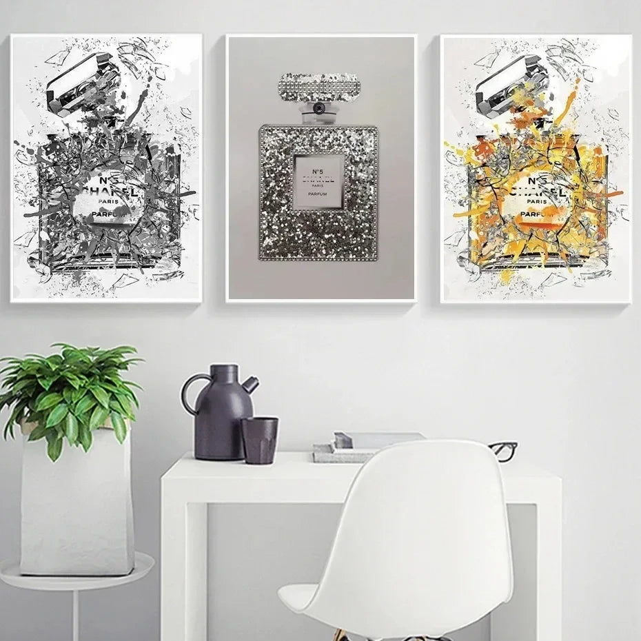 Peinture fashion vintage