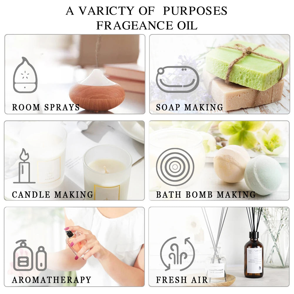 20 pcs Huiles essentielles MAYJAM