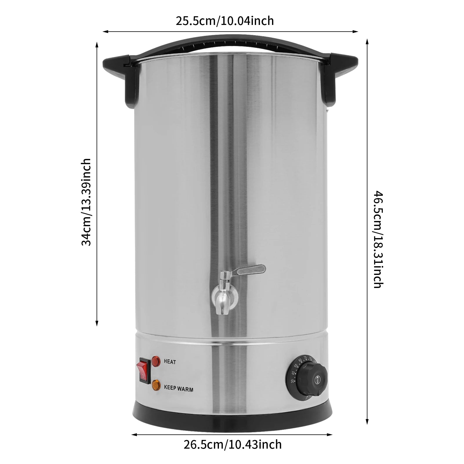 Fondeur de cire 8L / 10L / 12L / 15L