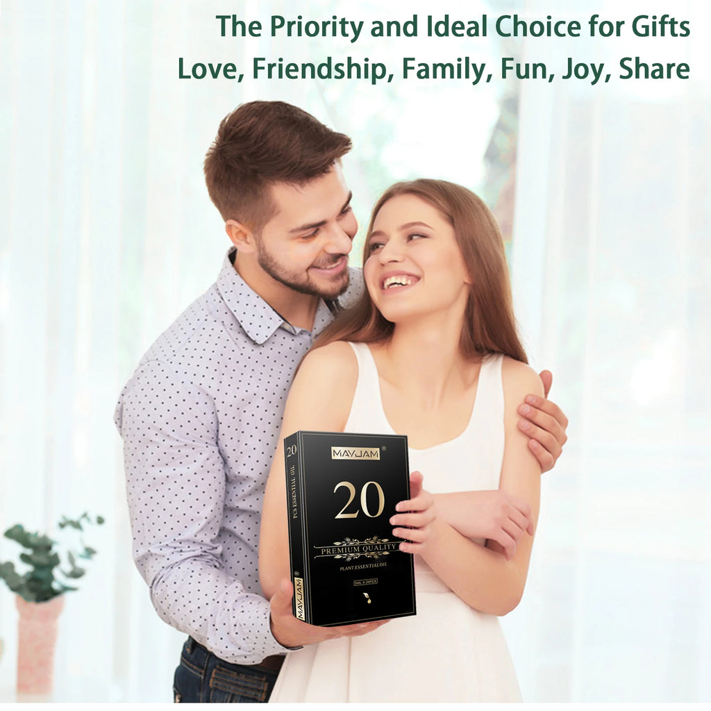 20 pcs Huiles essentielles MAYJAM