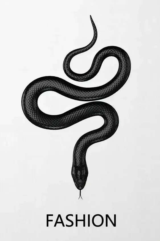 Peinture Fashion noir et blanc