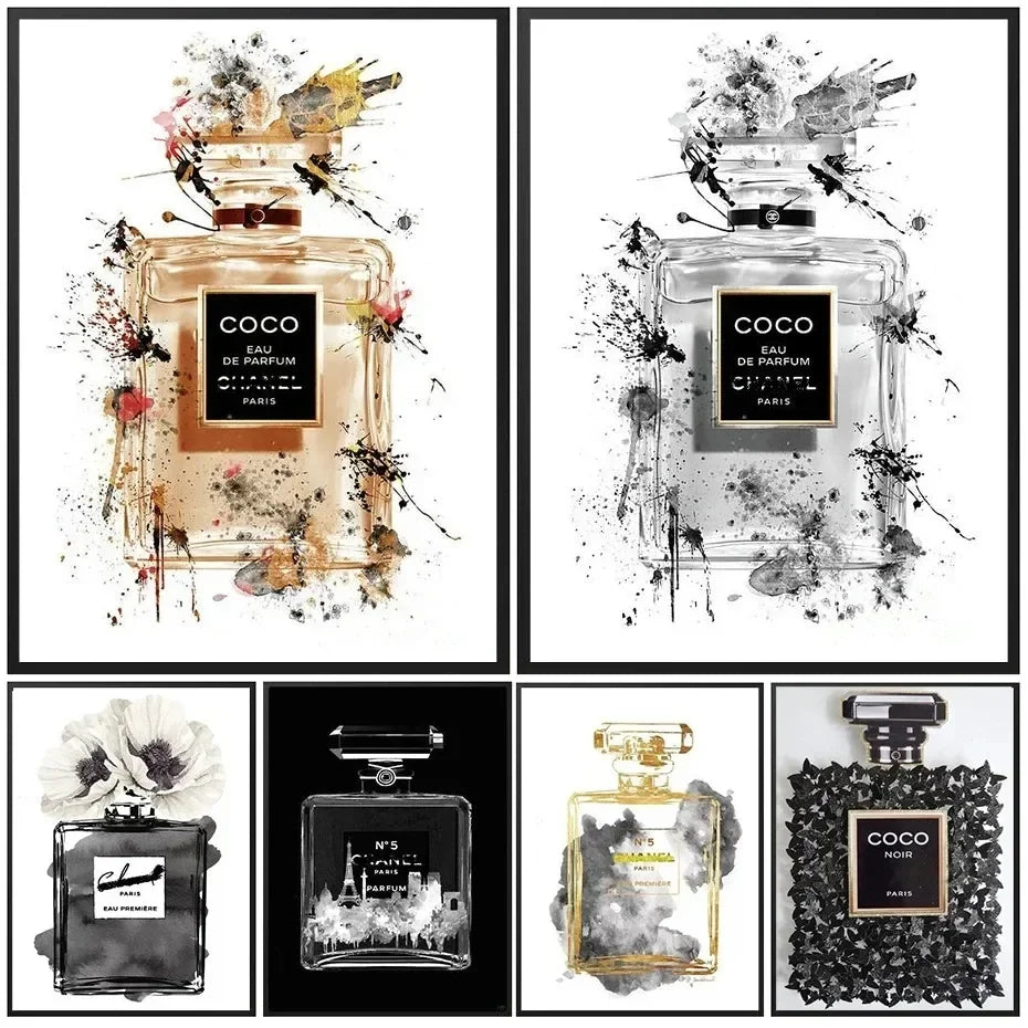 Peinture fashion vintage