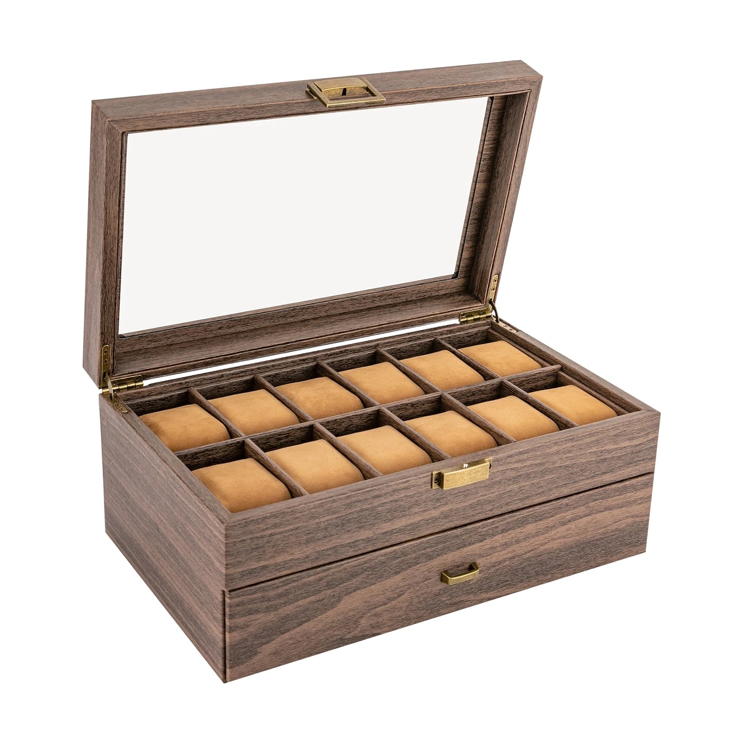 Braune Uhrenbox