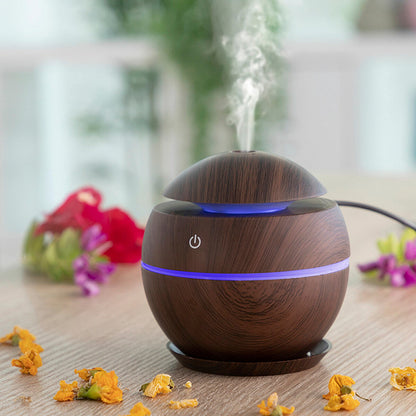 Mini-Luftbefeuchter Aromadiffusor Dunkle Walnuss InnovaGoods