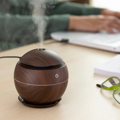 Mini-Luftbefeuchter Aromadiffusor Dunkle Walnuss InnovaGoods