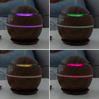 Mini-Luftbefeuchter Aromadiffusor Dunkle Walnuss InnovaGoods