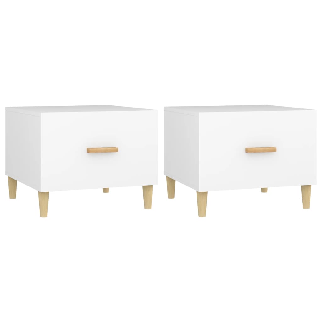 Couchtische 2 Stk. 50x Holzwerkstoff Couchtische