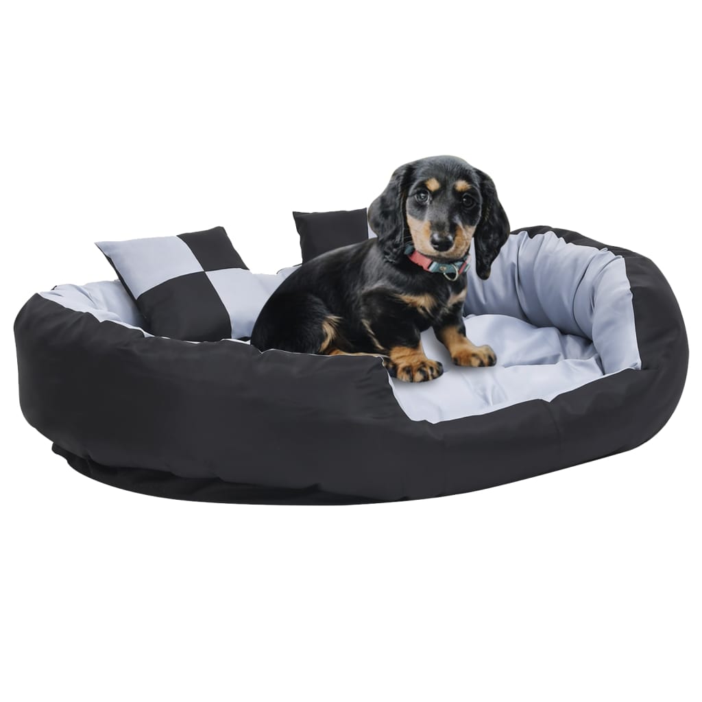 Coussin réversible et lavable pour chien