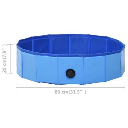 Piscine pliante en PVC pour chien