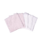 multiples lingettes blanche et rose